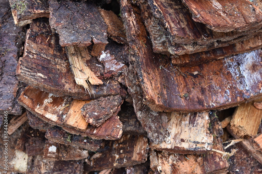 Stack of Bark