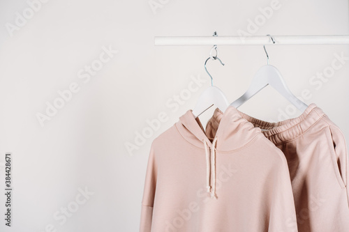 Work from home outfit, casual wardrobe, WFH wear, comfy style background with sport wear outfit
