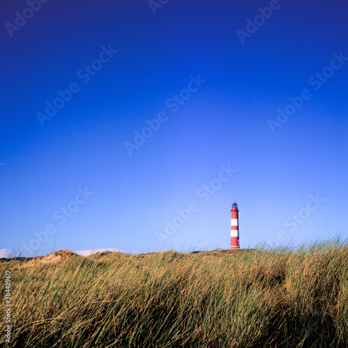 The Amrum lighthouse on a 25m high dune is one of the landmarks of the island