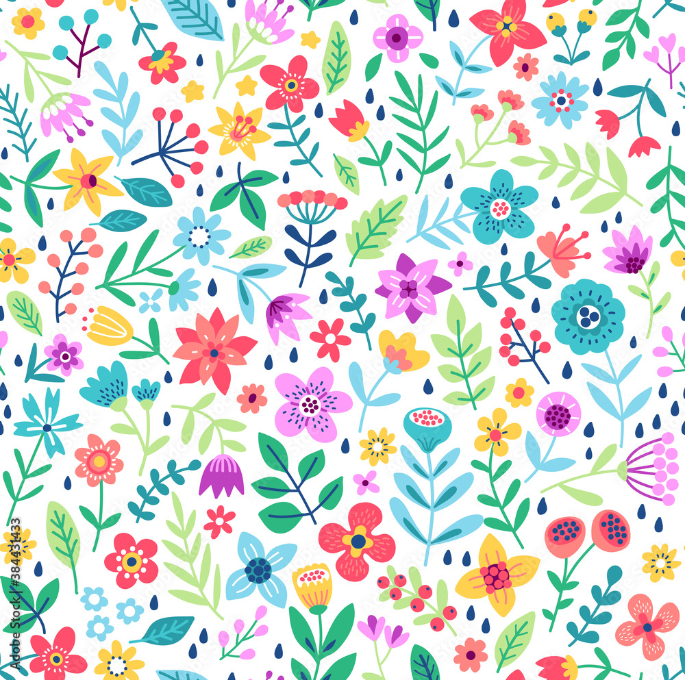 Cute Floral pattern in the small flower. Cute Floral pattern in the small flower.