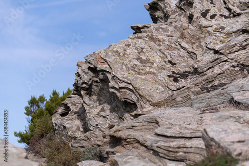 Interesting Stone and rock formations in the Mountains of Corsica