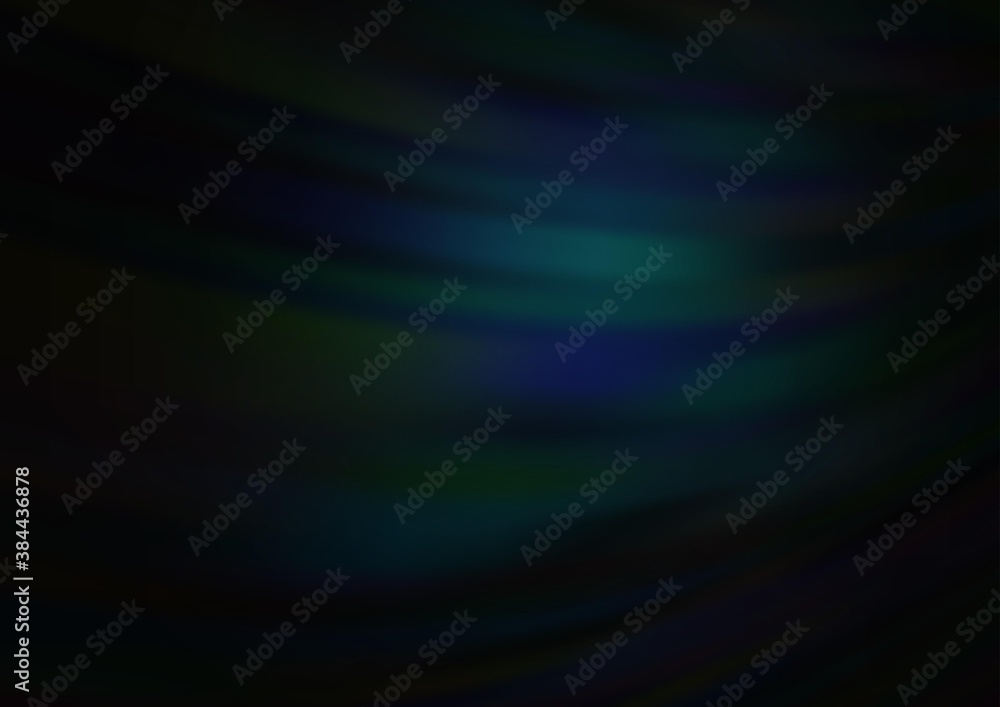 Dark Black vector glossy bokeh pattern. Dark Black vector glossy bokeh pattern.
