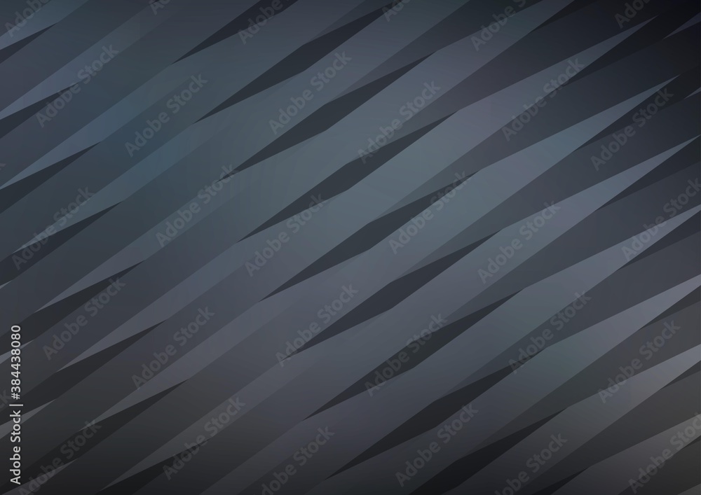 Obraz premium Dark vector cover with long lines.