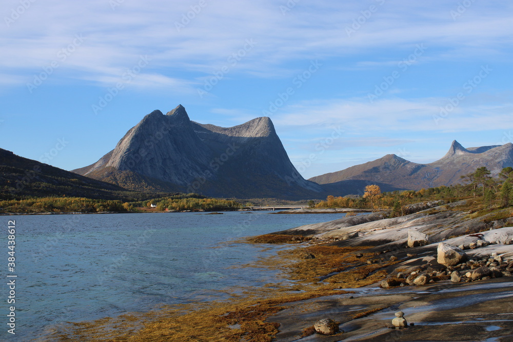 A trip through Northern Norway, close to the arctic circle in beautiful autumn