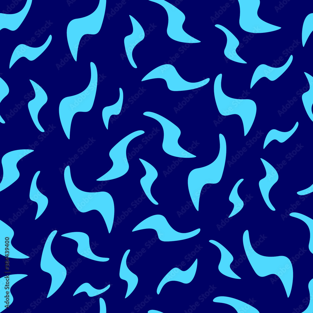 seamless pattern with blue  stripes