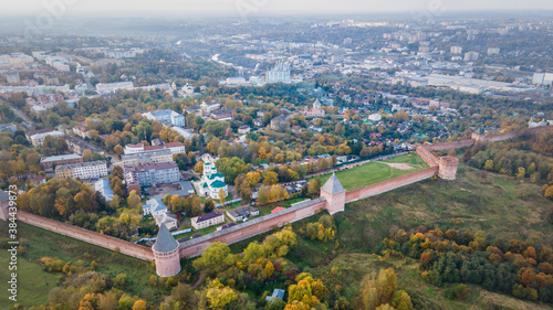 Вид на Смоленск с высоты