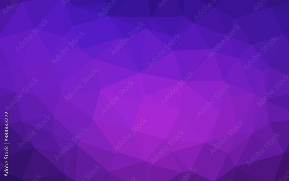 Light Pink, Blue vector triangle mosaic texture. Light Pink, Blue vector triangle mosaic texture.