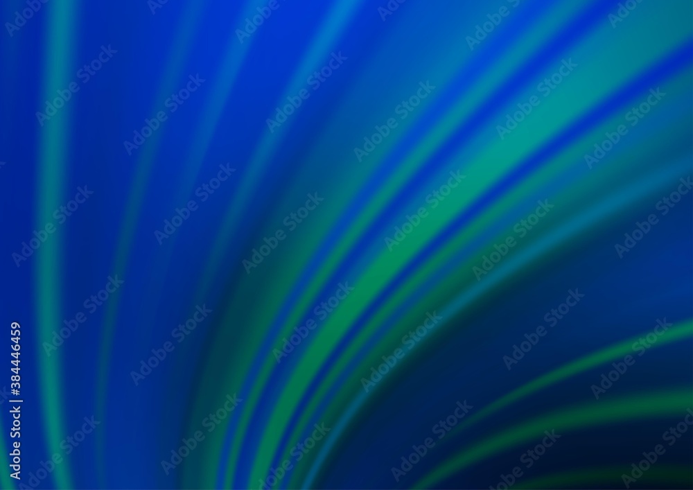 Fototapeta premium Light BLUE vector abstract bright template.