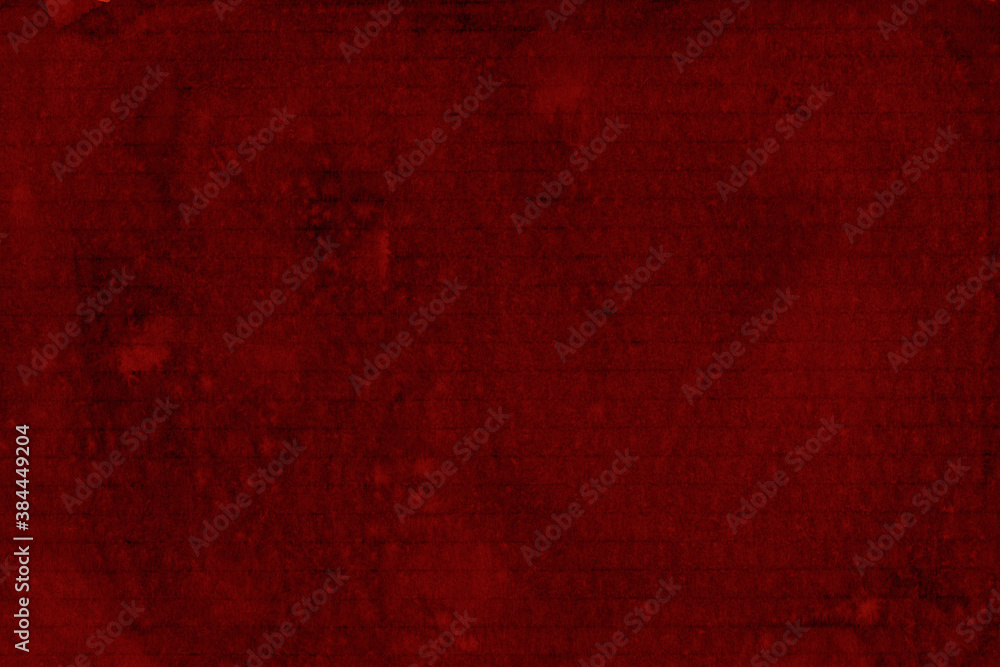 A red vintage rough sheet of carton. Recycled environmentally friendly cardboard paper texture. Simple and bright minimalist papercraft background.
