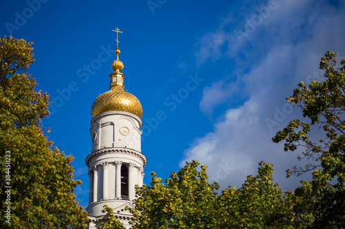 Dormition Cathedral in the center of Kharkiv photo