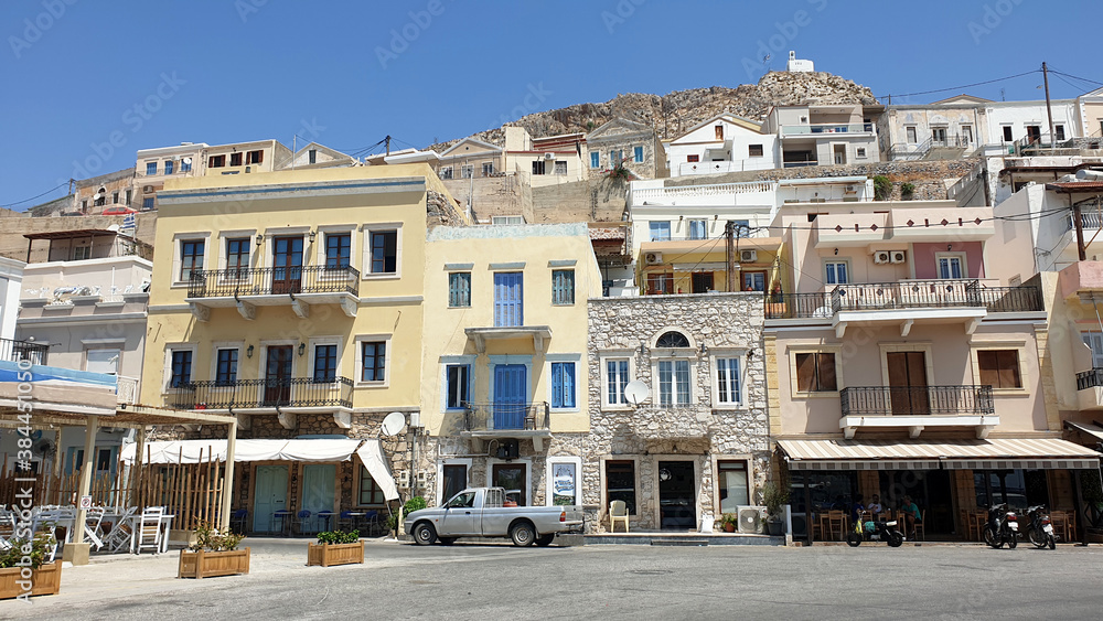 Kalymnos island in the Greek Dodecanese Islands.