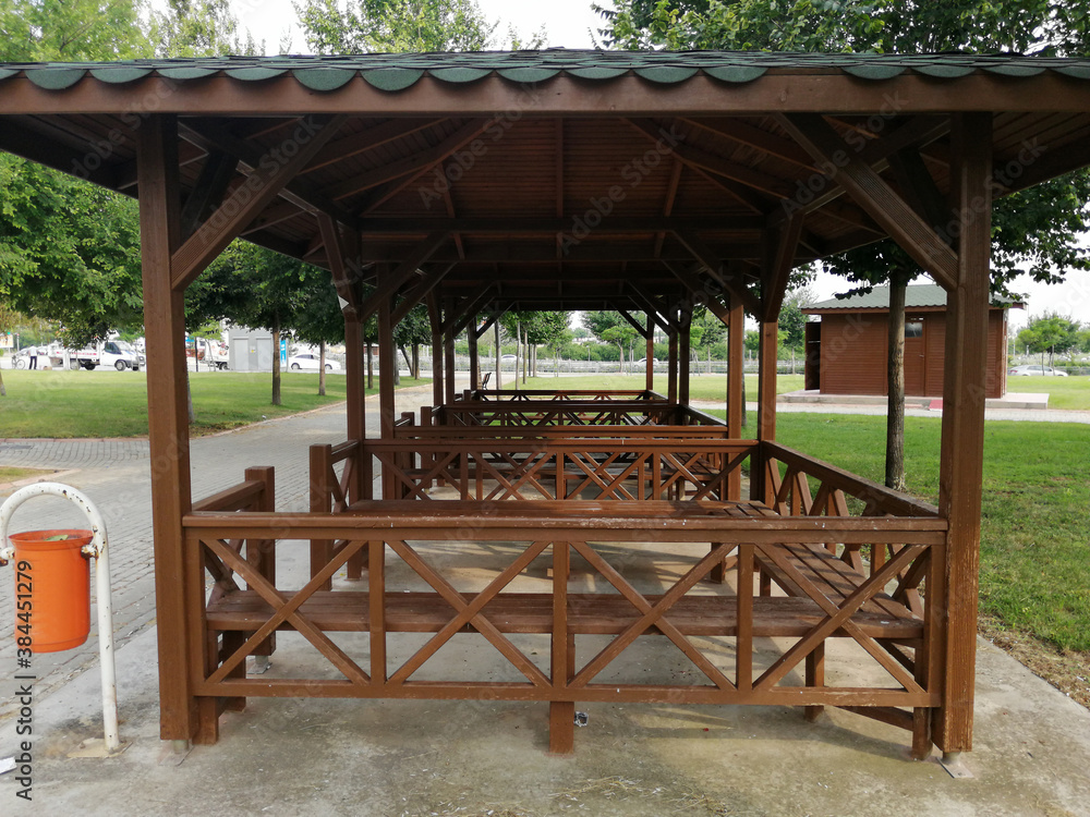 steel roof ,metal roof in construction site