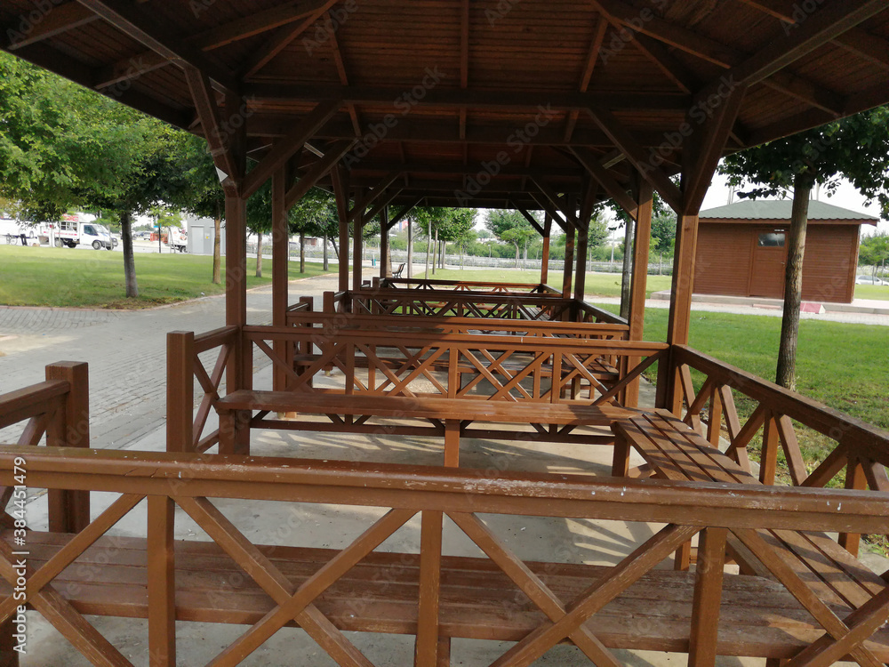 steel roof ,metal roof in construction site