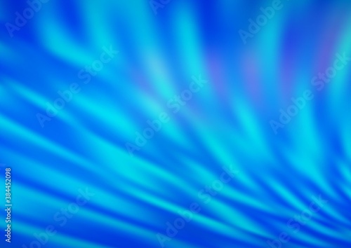 Light BLUE vector abstract blurred background.