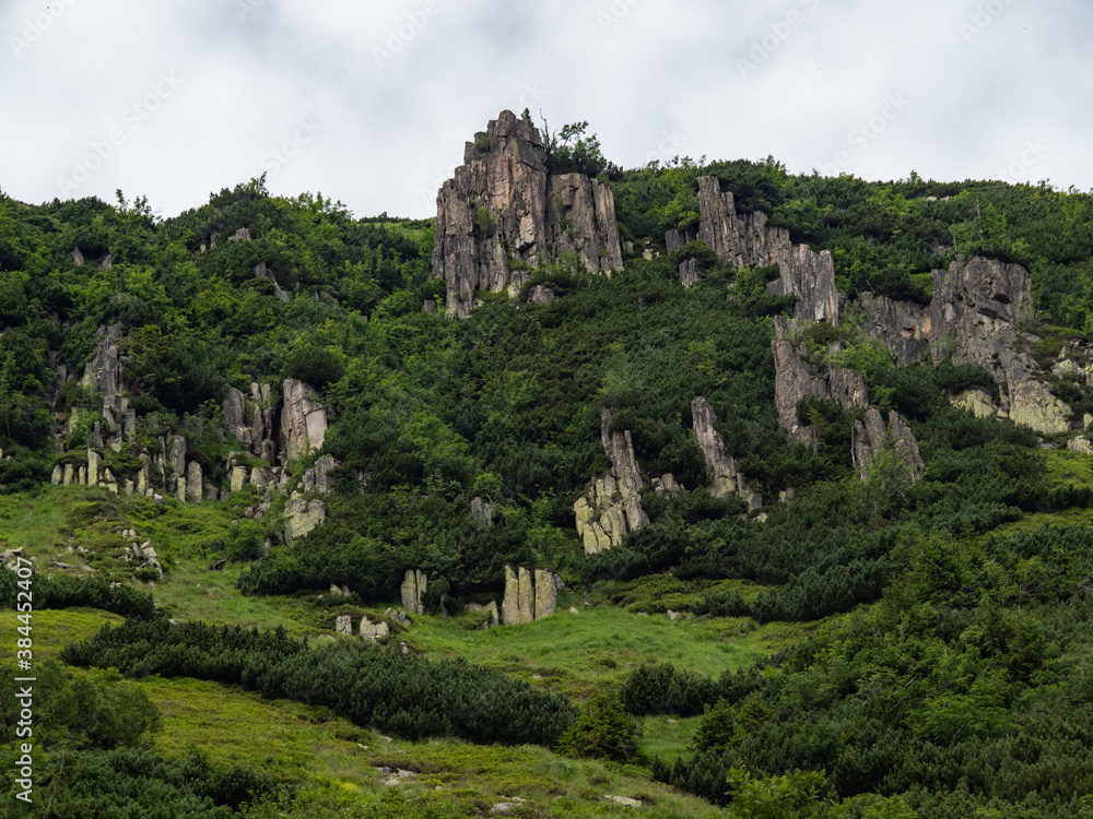 Rocks of Karkonosze National Park