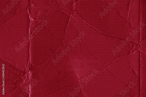 Wallpaper Mural A red vintage rough sheet of carton. Recycled environmentally friendly cardboard paper texture. Simple and bright minimalist papercraft background. Torontodigital.ca