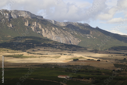 Landscape in the interior of Basque Country