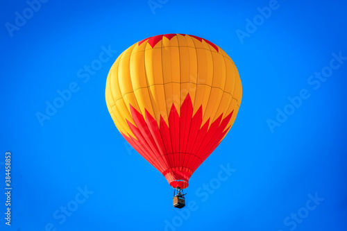 Hot air ballons over Oklahoma City