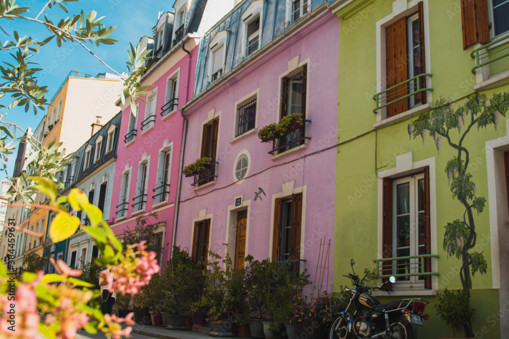 Fototapeta premium France Color Architecture