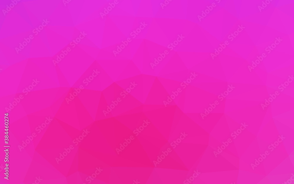 Light Pink vector shining triangular pattern. Light Pink vector shining triangular pattern.