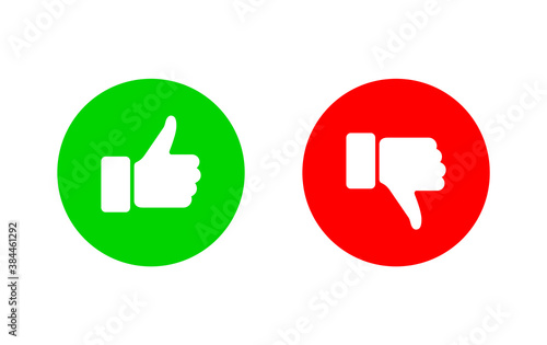Like icon. Hand like. Thumb up. Social media sign. Dislike icon. Thumb down. Social media. Seal of approval. OK sign. Like symbol. Premium quality. Achievement badge. Quality mark. 