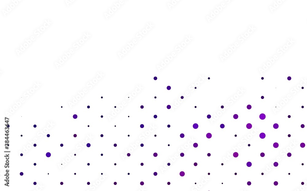 Light Purple vector template with circles. Light Purple vector template with circles.