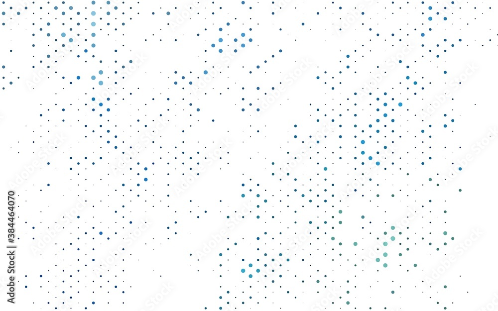Light BLUE vector cover with spots. Light BLUE vector cover with spots.