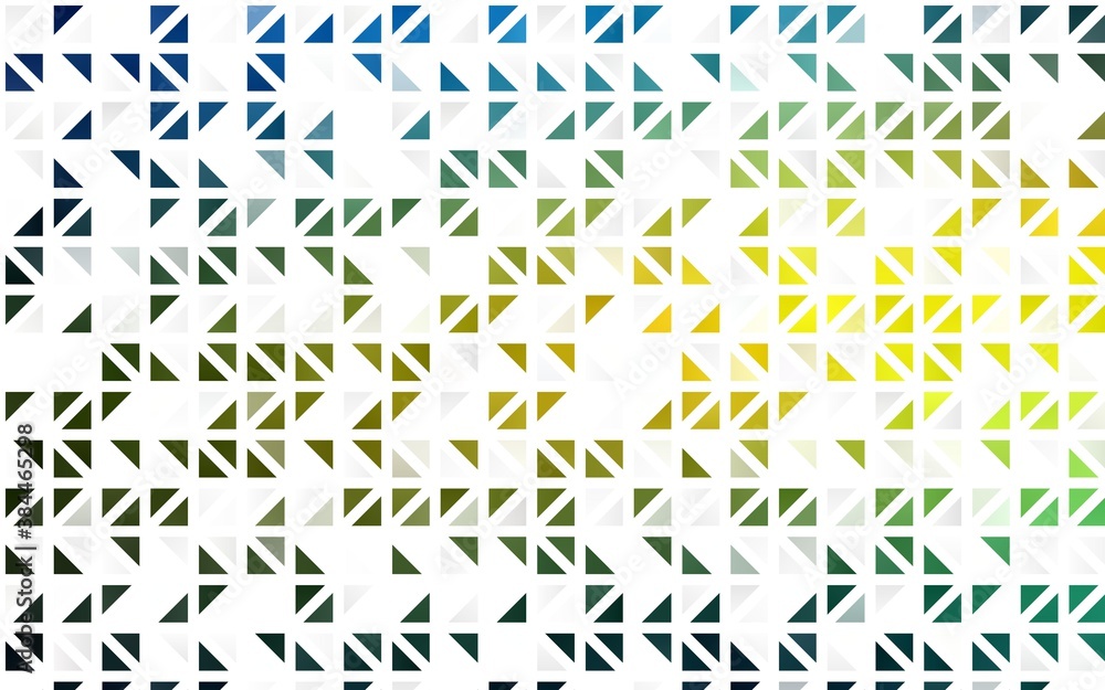 Light Blue, Yellow vector seamless cover in polygonal style. Light Blue, Yellow vector seamless cover in polygonal style.