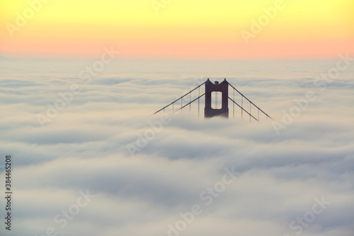 The Golden Gate Bridge at Sunrise