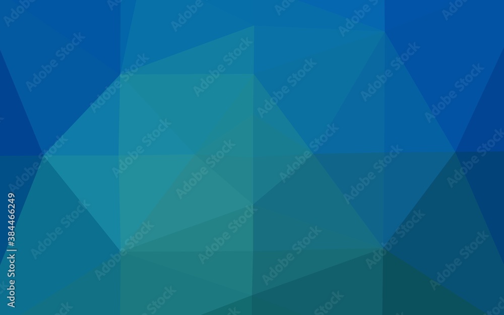 Light BLUE vector polygon abstract backdrop. Light BLUE vector polygon abstract backdrop.