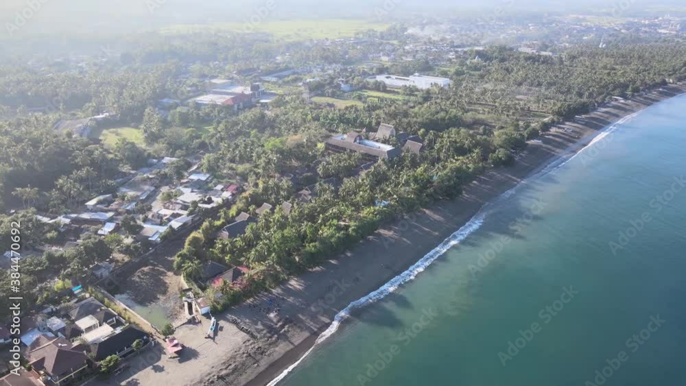 a drone shot that displays beautiful views of hills, beaches and sea in Meninting area, Batu Layar, Lombok Nusa Tenggara Barat, indonesia a drone shot that displays beautiful views of hills, beaches and sea in Meninting area, Batu Layar, Lombok Nusa Tenggara Barat, indonesia
