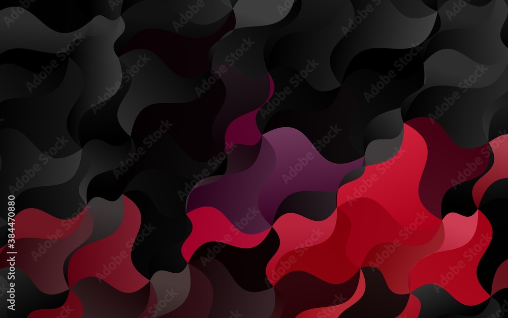Dark Pink vector template with abstract lines. Dark Pink vector template with abstract lines.