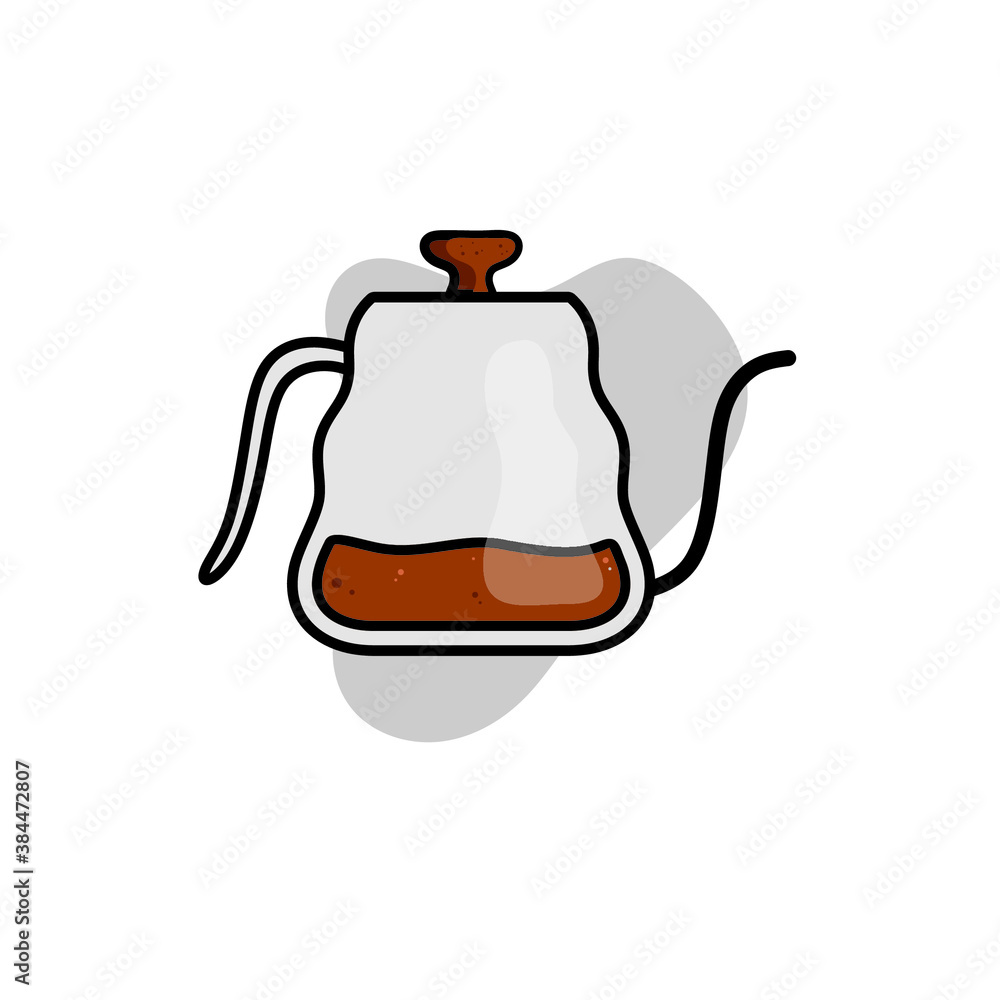 Obraz premium Pot, Coffee Maker, Part Coffee