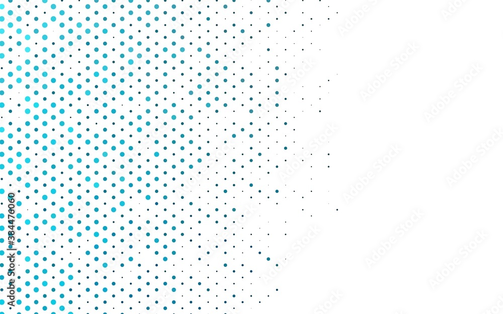 Light BLUE vector template with circles.