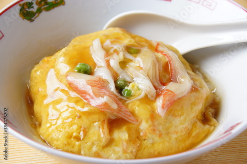 Принти на полотні 天津飯　中華料理