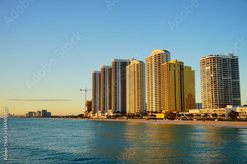 Miami Beach sun rise in Florida  © Feng