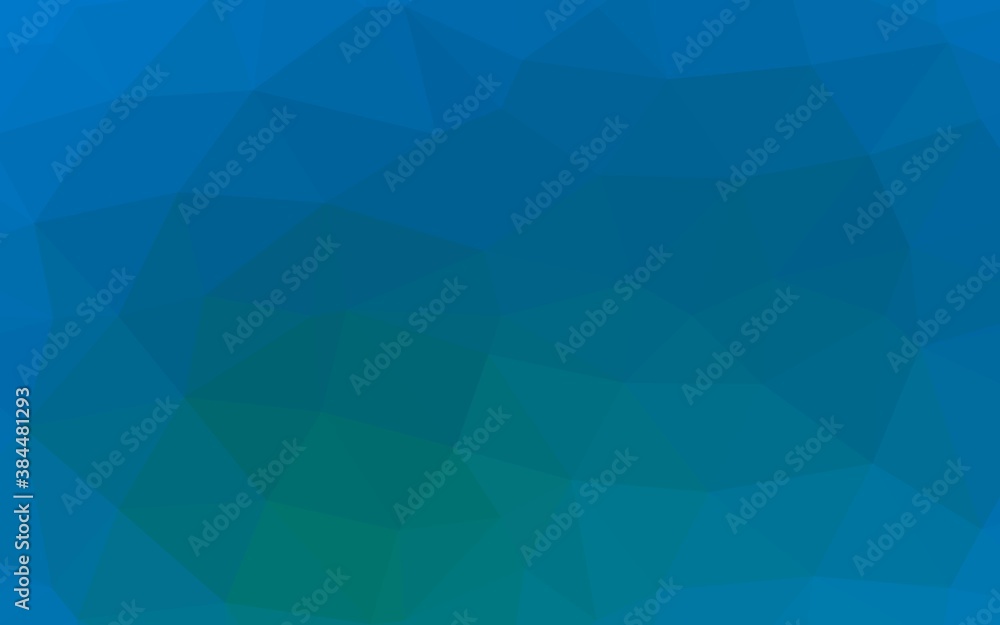 Light Blue, Green vector triangle mosaic texture. Light Blue, Green vector triangle mosaic texture.