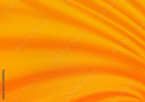 Light Orange vector blurred bright template.