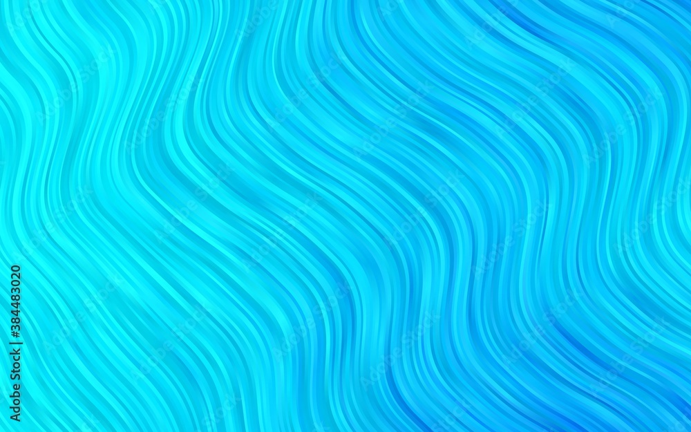 Light BLUE vector background with bent ribbons. Light BLUE vector background with bent ribbons.