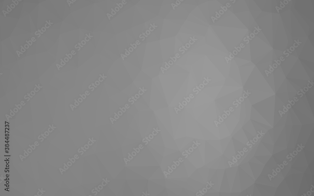 Light Silver, Gray vector polygonal template. Light Silver, Gray vector polygonal template.