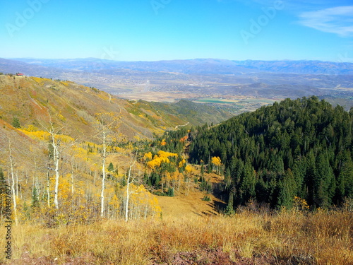 Quadro em tela View of Heber Valley from Millcreek Canyon, Salt Lake City, Utah