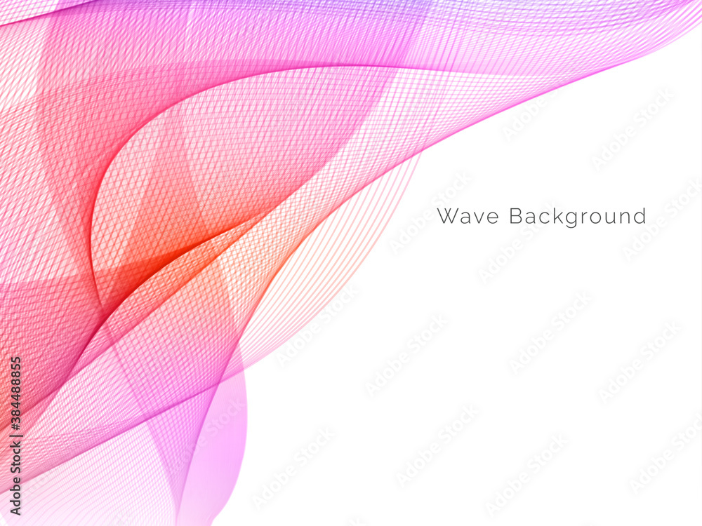 Abstract background with colorful flowing wave design Abstract background with colorful flowing wave design
