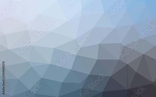 Light BLUE vector blurry triangle texture.