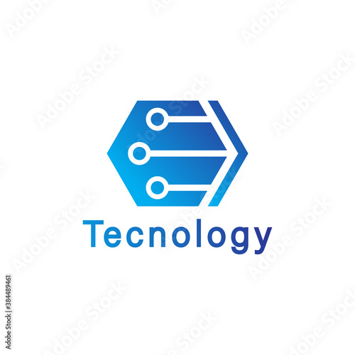 Tecnology Logo Design Inspiration. Logo vector template