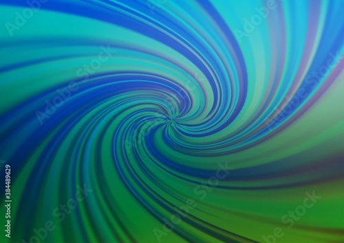 Light Blue  Green vector abstract bright background.