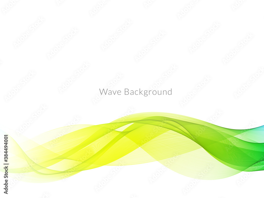Abstract background with colorful flowing wave design Abstract background with colorful flowing wave design