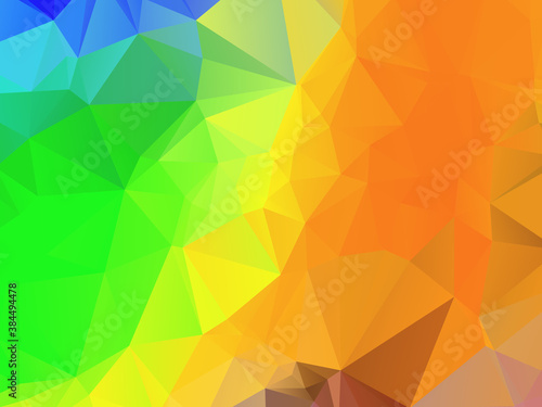 Modern colorful geometric polygon background
