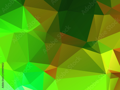 Abstract polygonal triangles colorful background