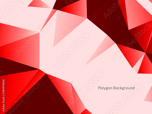 Abstract colorful triangular geometric crystal background