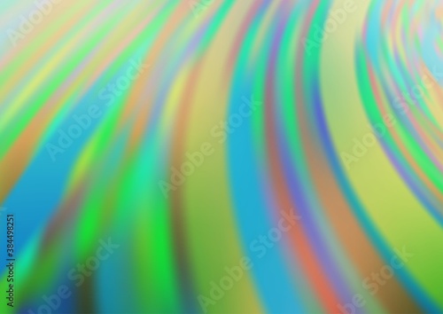 Light Blue, Green vector abstract bright template.